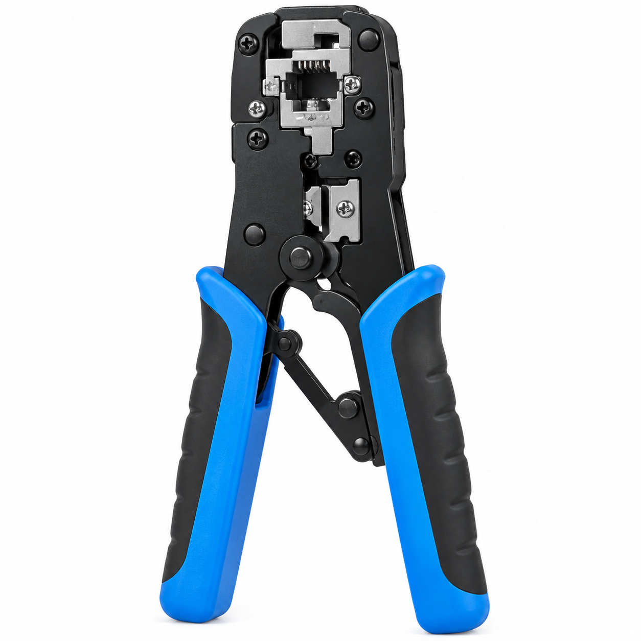 Rj45 Pass Through Crimping Tool